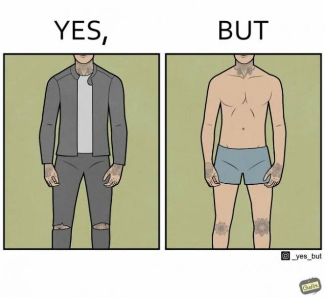 Truthful ''Yes, But'' Pictures (22 pics)