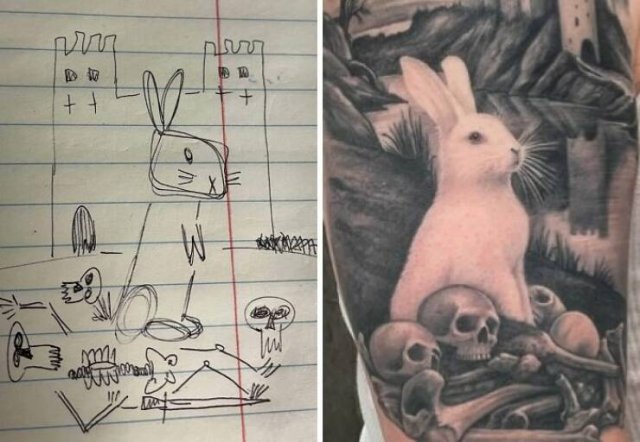 Unusual Tattoos (19 pics)