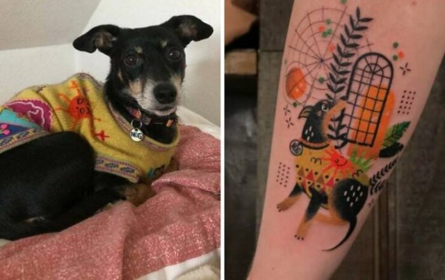 Unusual Tattoos (19 pics)