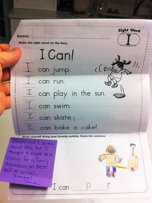 Failed And Funny Kids Answers (34 pics)