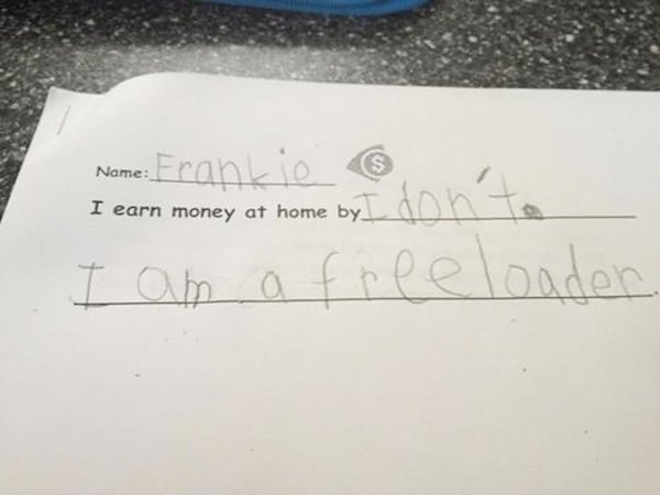 Failed And Funny Kids Answers (34 pics)