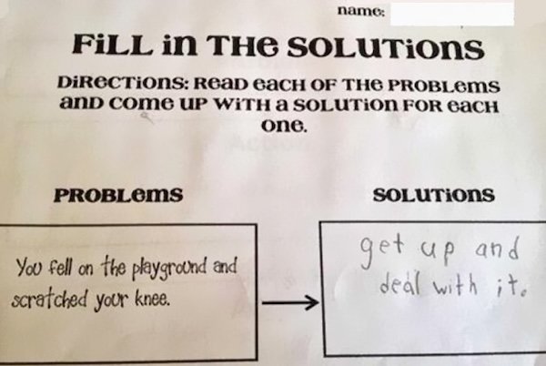 Failed And Funny Kids Answers (34 pics)