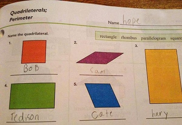 Failed And Funny Kids Answers (34 pics)