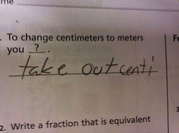 Failed And Funny Kids Answers (34 pics)