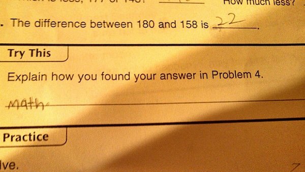 Failed And Funny Kids Answers (34 pics)