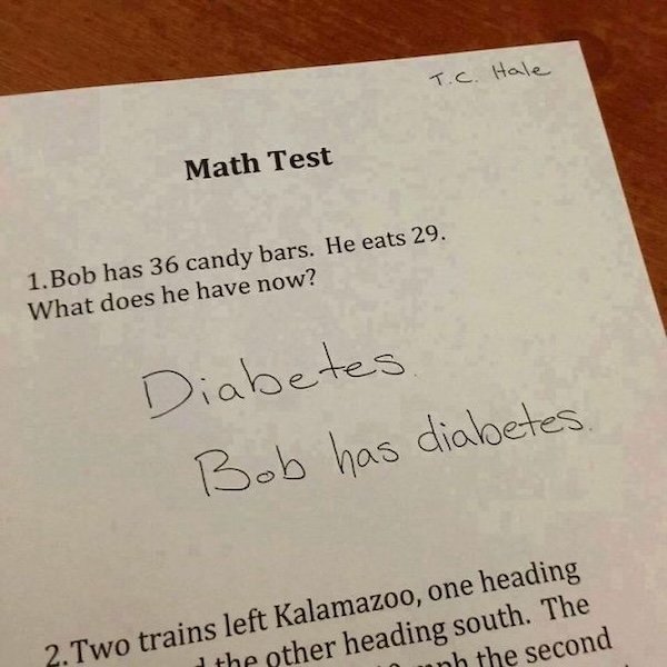 Failed And Funny Kids Answers (34 pics)