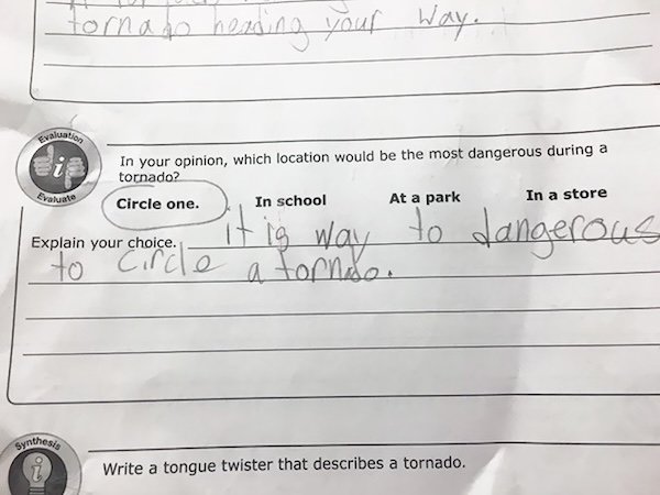 Failed And Funny Kids Answers (34 pics)