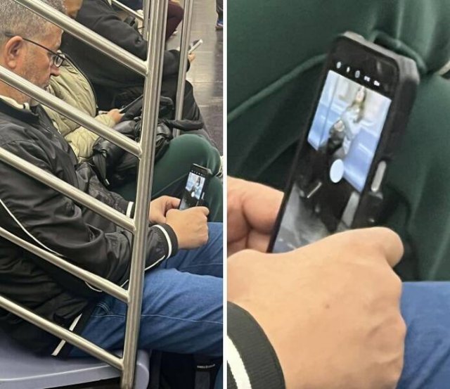 Annoying People In Public Transport (24 pics)