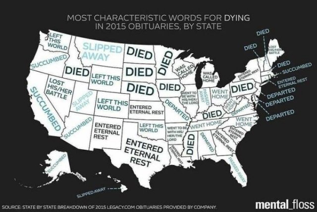 Fascinating Maps And Data (21 pics)