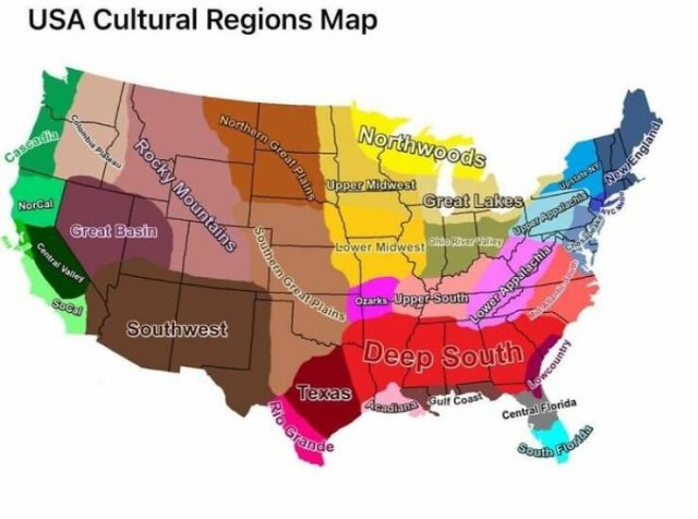 Fascinating Maps And Data (21 pics)