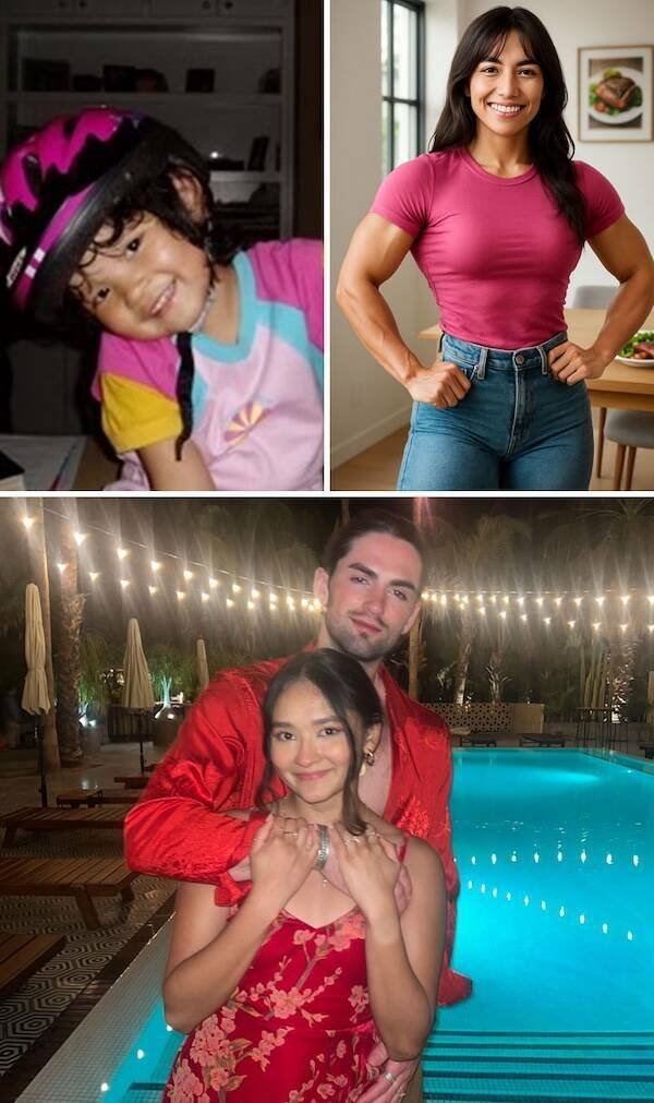 AI Grows Up Baby Photos (28 pics)