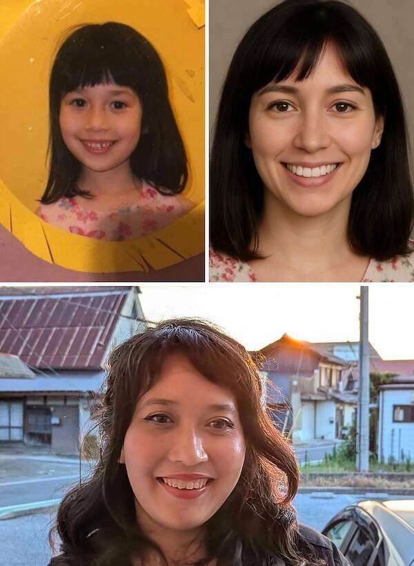 AI Grows Up Baby Photos (28 pics)
