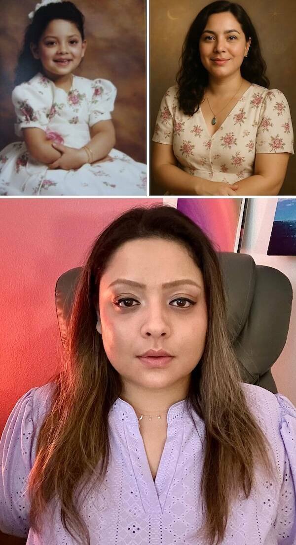 AI Grows Up Baby Photos (28 pics)