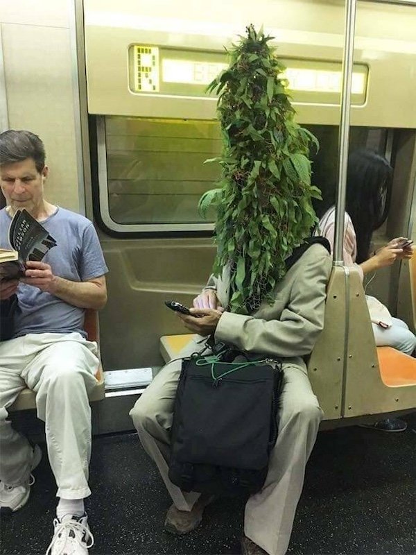 Strange People In The Subway (38 pics)