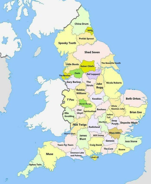 Interesting Maps (24 pics)