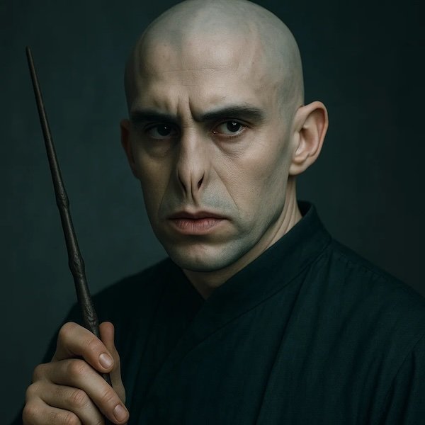 If Voldemort Were Played By Different Actors (25 pics)
