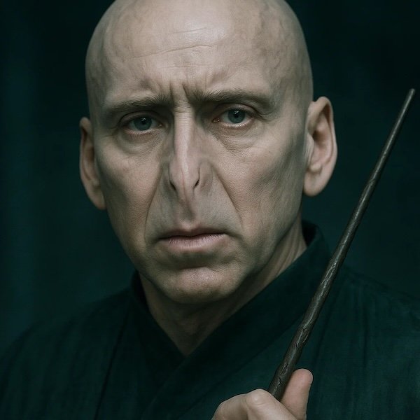 If Voldemort Were Played By Different Actors (25 pics)