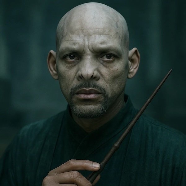 If Voldemort Were Played By Different Actors (25 pics)