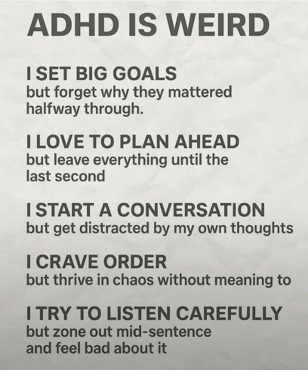 Memes About ADHD (25 pics)