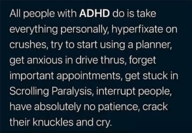 Memes About ADHD (25 pics)
