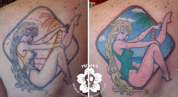 Cool Tattoo Cover Up (25 pics)