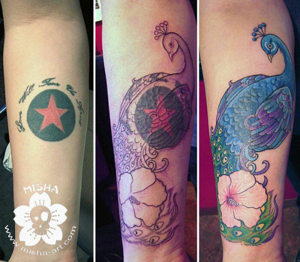 Cool Tattoo Cover Up (25 pics)