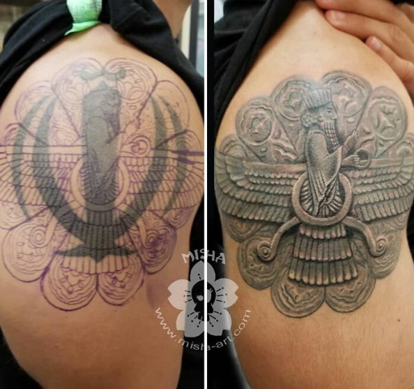 Cool Tattoo Cover Up (25 pics)