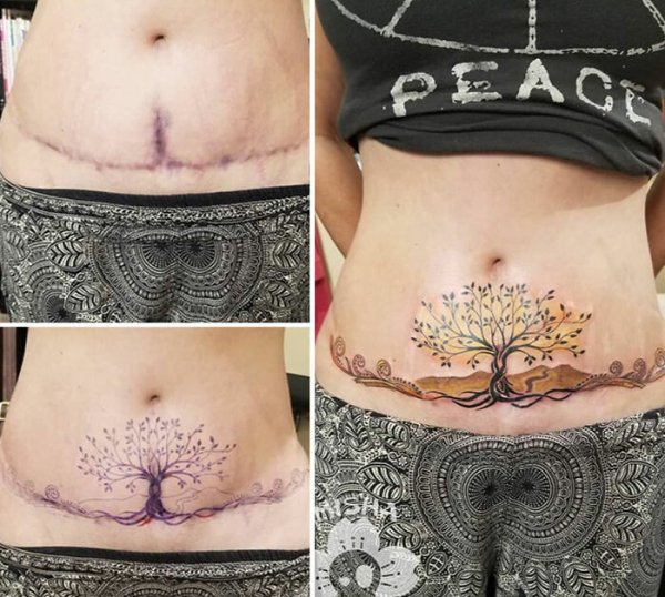 Cool Tattoo Cover Up (25 pics)