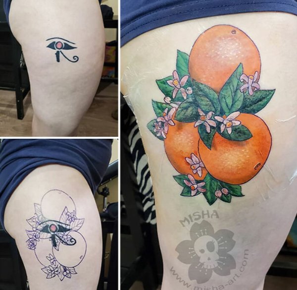 Cool Tattoo Cover Up (25 pics)