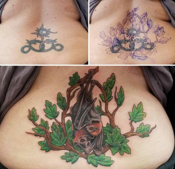 Cool Tattoo Cover Up (25 pics)