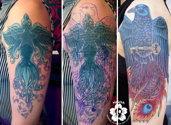 Cool Tattoo Cover Up (25 pics)
