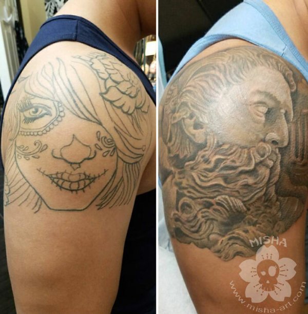 Cool Tattoo Cover Up (25 pics)