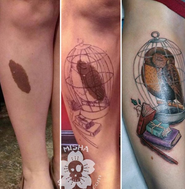 Cool Tattoo Cover Up (25 pics)