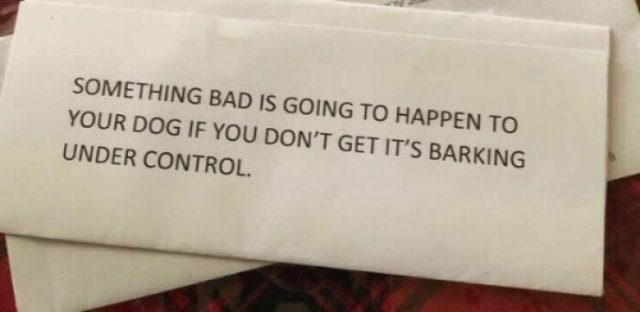 Passive Aggression From Neighbors (27 pics)