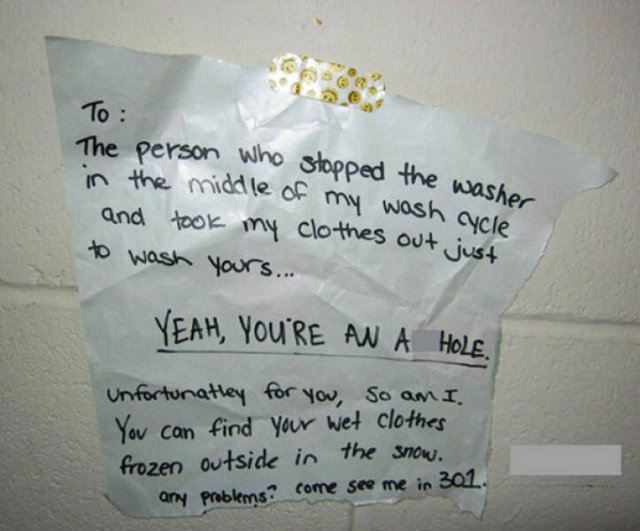 Passive Aggression From Neighbors (27 pics)