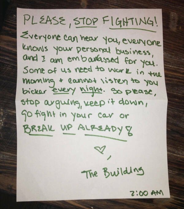 Passive Aggression From Neighbors (27 pics)