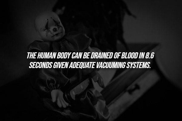 Creepy Facts (14 pics)