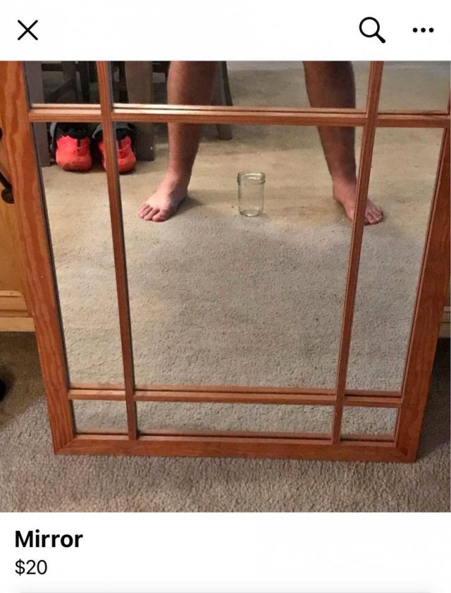 They Are Trying To Sell A Mirror (25 pics)