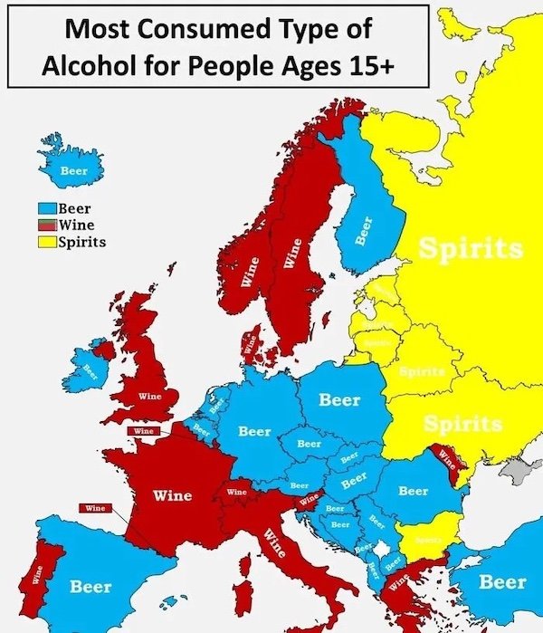 Fascinating Maps And Data (28 pics)