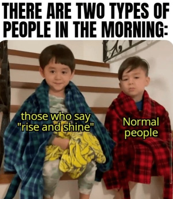 Morning People Against ''Night Owls'' (27 pics)