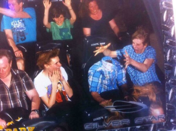 Funny Photos From Amusement Parks (29 pics)