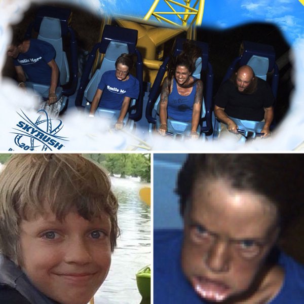 Funny Photos From Amusement Parks (29 pics)