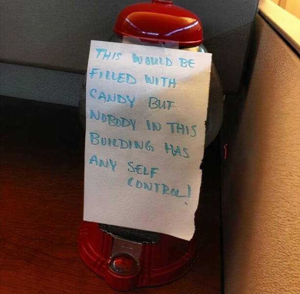 Funny Office Notes (24 pics)