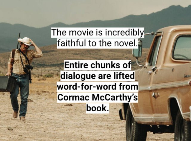 Interesting Facts About The Film ''No Country For Old Men'' (11 pics) Interesting Facts About The Film ''No Country For Old Men'' (11 pics)