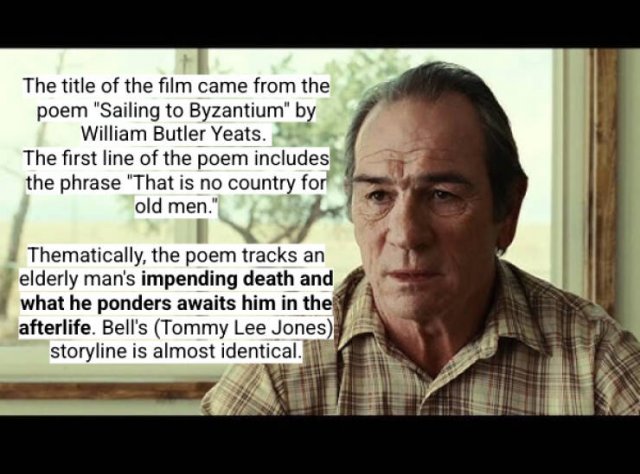 Interesting Facts About The Film ''No Country For Old Men'' (11 pics) Interesting Facts About The Film ''No Country For Old Men'' (11 pics)