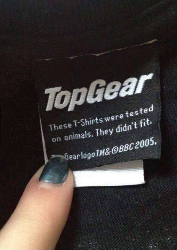 Unexpected Clothing Tags (26 pics)