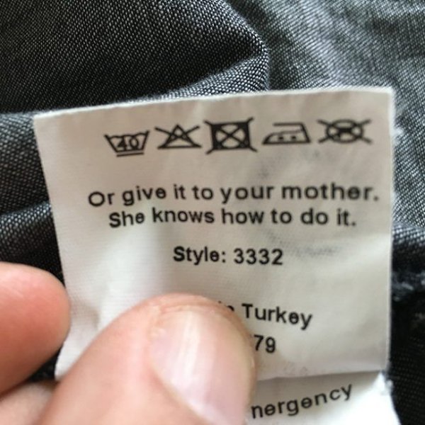 Unexpected Clothing Tags (26 pics)