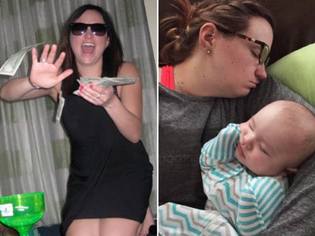 Before And After Having Children (25 pics)