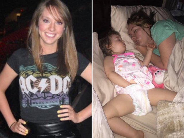 Before And After Having Children (25 pics)
