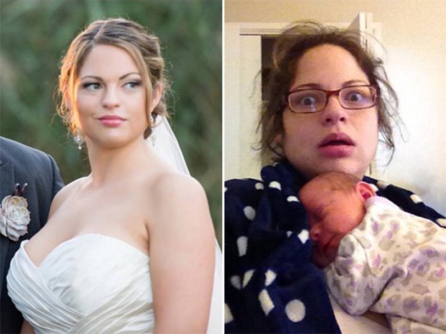 Before And After Having Children (25 pics)